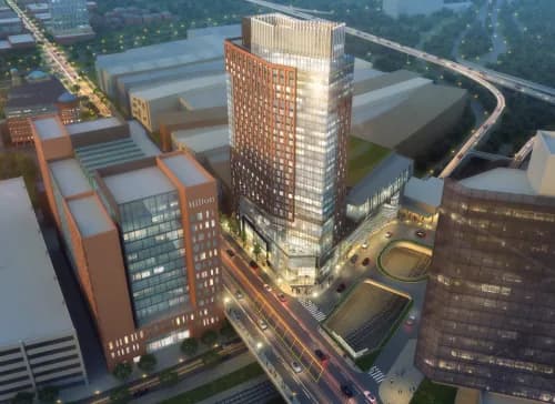 The Hilton Columbus Downtown hotel
