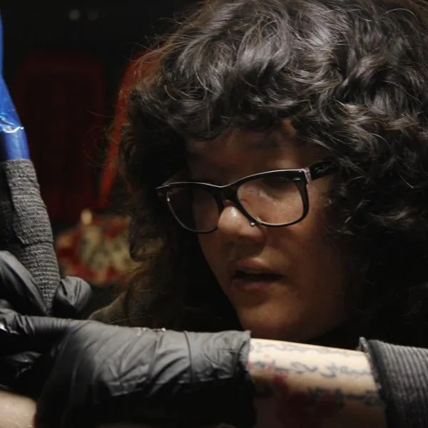 Portrait of Benney, a Matsuri Ink artist from Ohayo Tattoo.