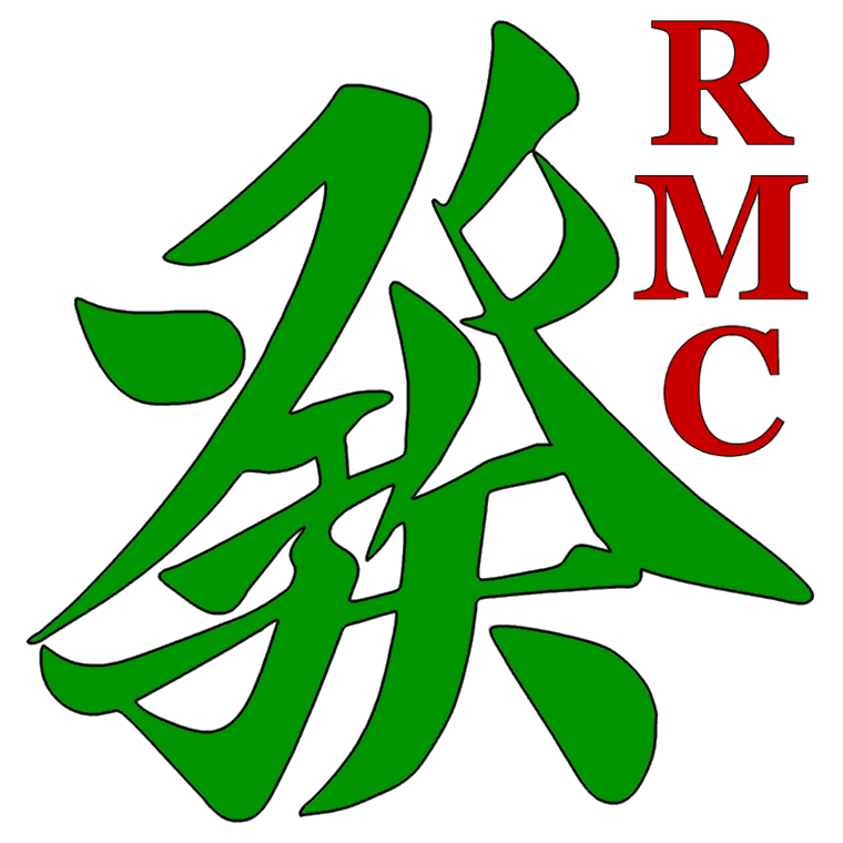 Riichi Mahjong tiles and game pieces